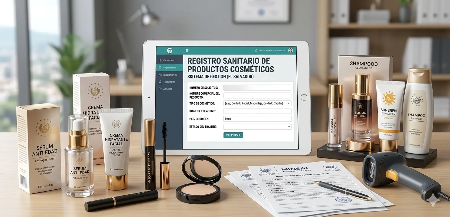 Registro Sanitario de Productos Cosméticos en El Salvador